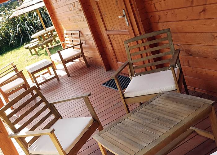 Chalet Komodo - Terrasse couverte-news