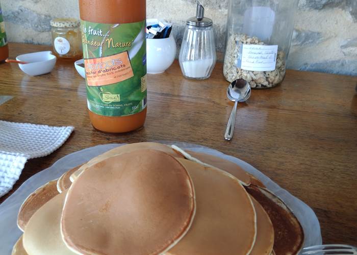 Des petits déjeuners locaux et fait maison