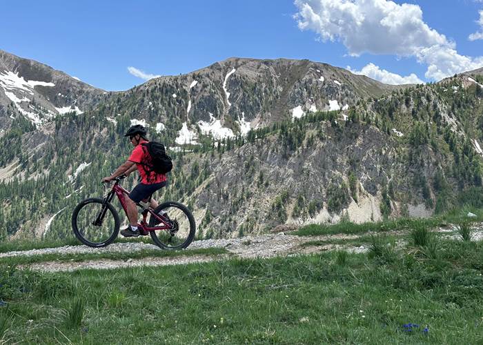 VTT en Clarée.