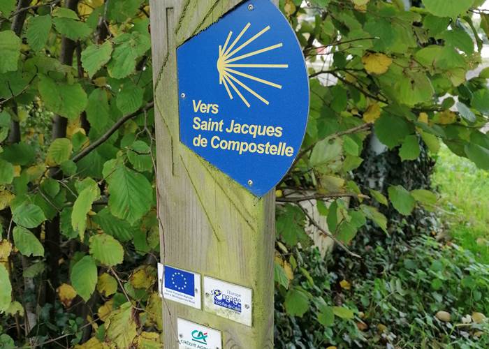 Sur la route de Saint Jacques de Compostelle