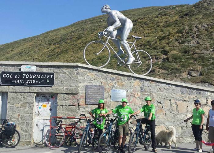 Col du Tourmalet Barèges - Hôtel Alphée - Vélo - Cyclotourisme - Tour de France
