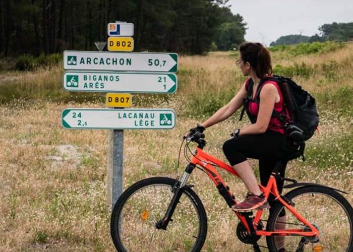 balade en vélo des kilomètres de pistes cyclables