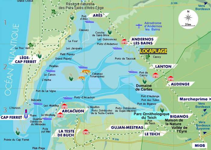 locaplage au coeur du Bassin d'Arcachon