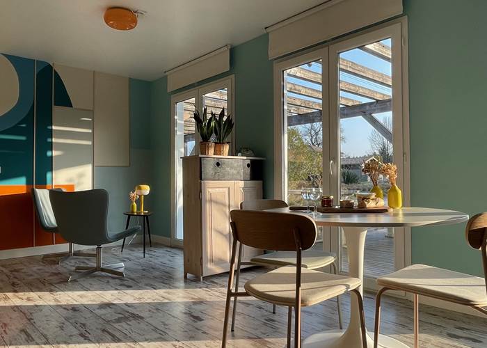 Poolhouse intérieur