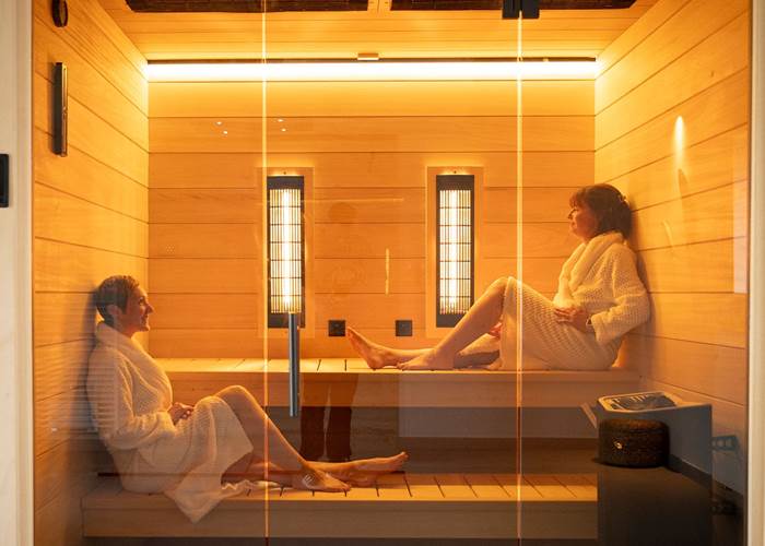 Sauna finlandais