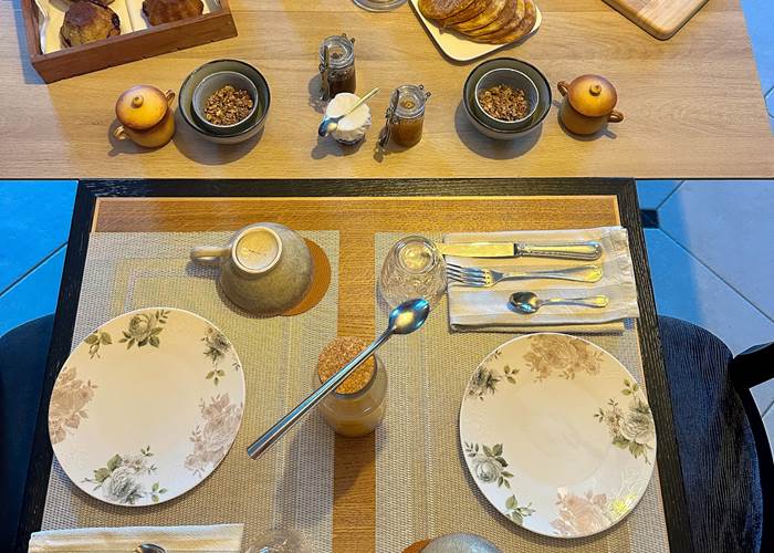 petit-déjeuner gourmand et fait-maison