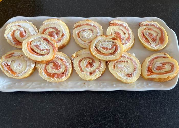 Roulé au saumon