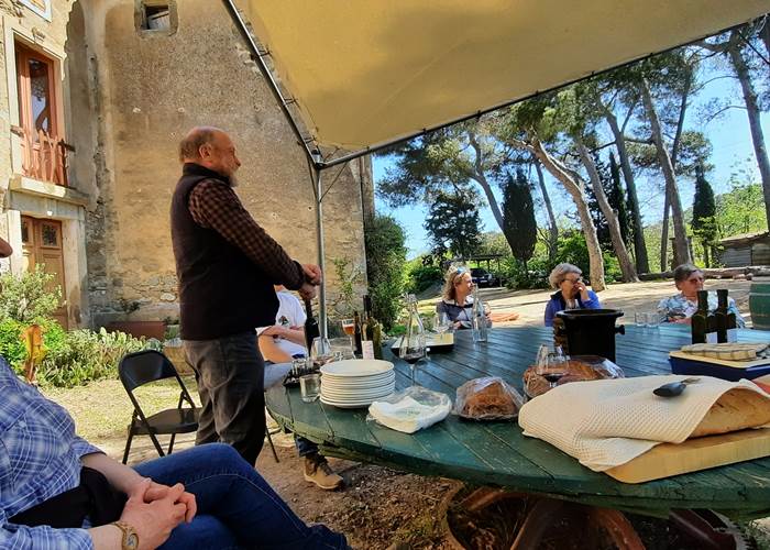 Dégustation au Domaine Les Tuileries