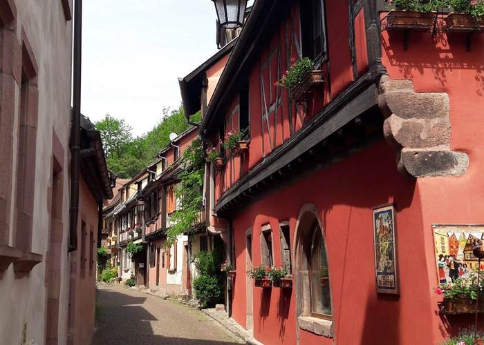 Une jolie petite ruelle de Kaysersberg