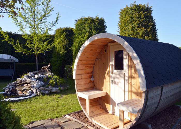 Insolites Chimay sauna