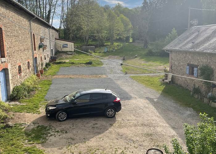 Vue d'ensemble du parking