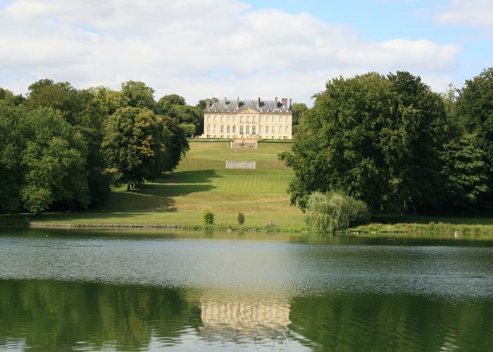 Le Domaine de Villarceaux, le chateau du Haut