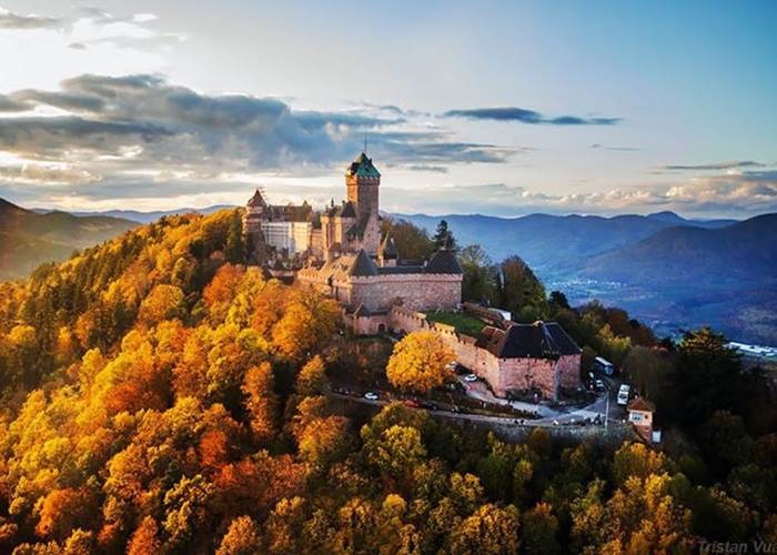 chateau du haut koenigsbourg alsace