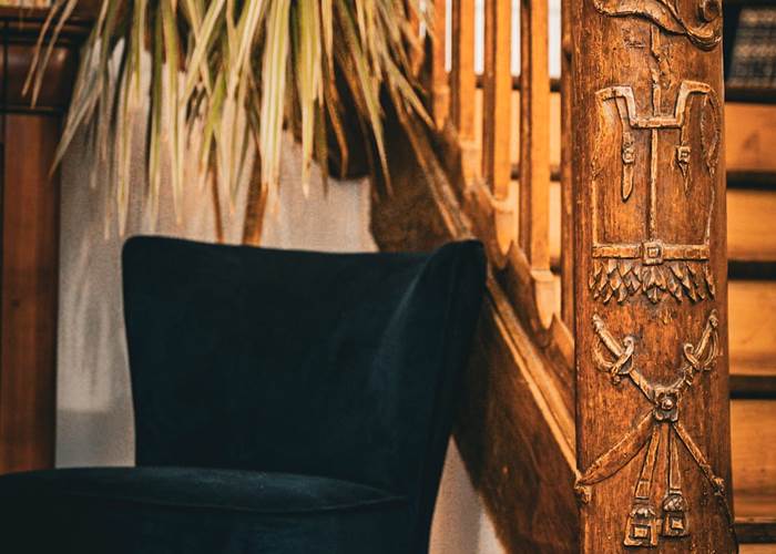 Domaine du Loubier, escalier