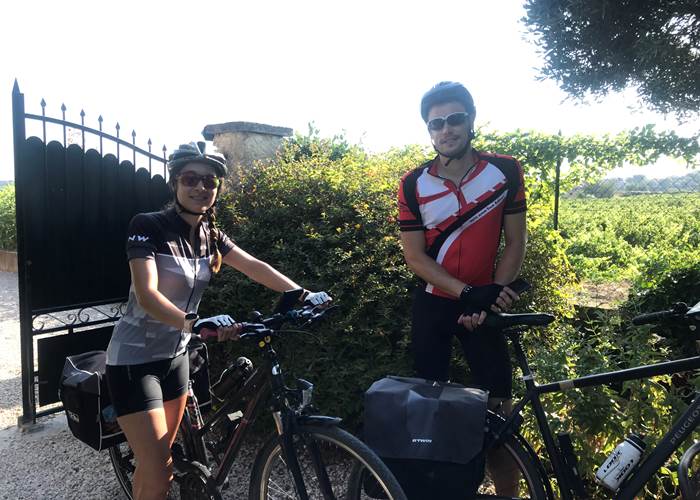 Le Mas Mellou : Accueil Vélo