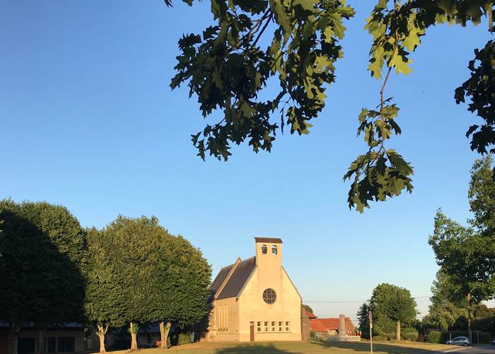 L'église de Béhen