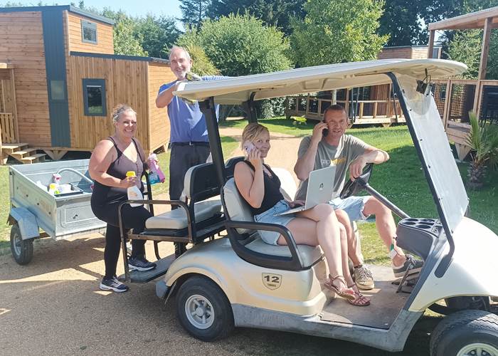 L'équipe du glamping-page