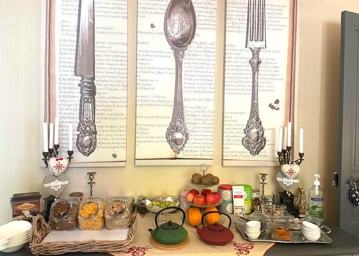 Buffet du petit déjeuner