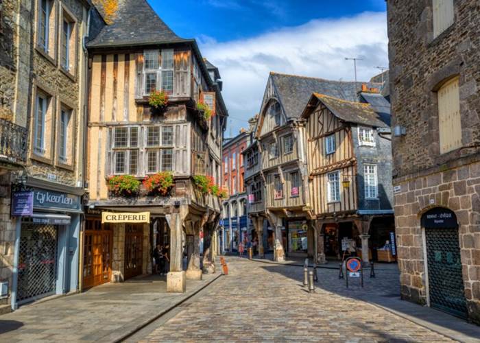 Dinan centre historique médiévale
