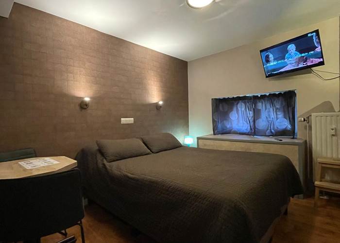 Vue de la Chambre n°4  Twin ou Double pour bien se rendre compte de sa description mais pas de sa dimension.