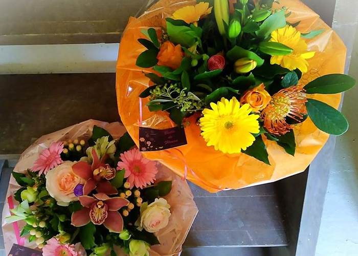 Bulle de Fleurs- Bouquet rond bulle  =  40 €