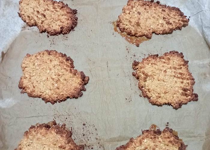 Cookies à la noix de coco miel