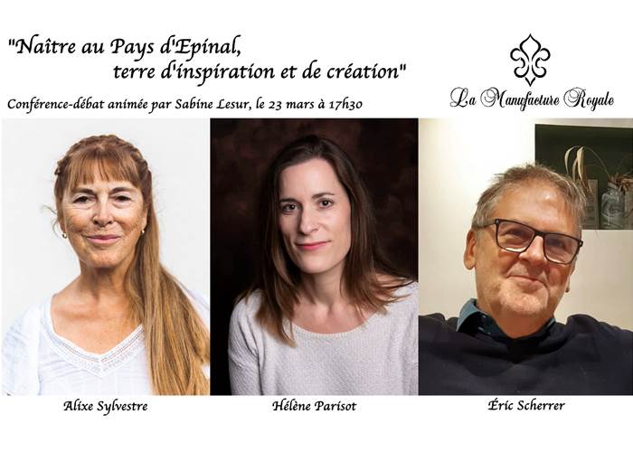 Conférence-débat : Naître au Pays d'Epinal, terre d'inspiration et de création