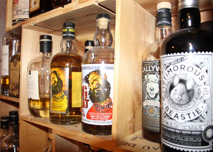 la collection de whisky