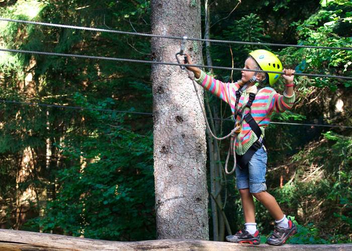 Prendre de la hauteur en accrobranche