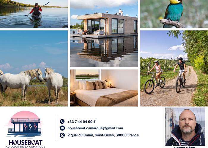 Contact - Houseboat Camargue - Séjours en Camargue