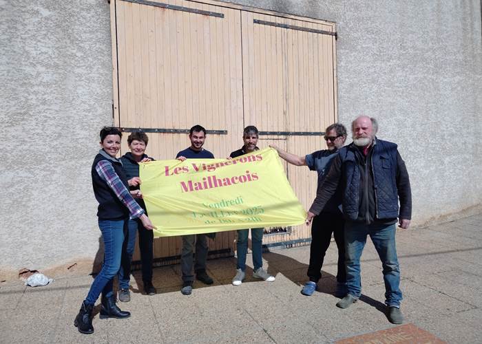 Les vignerons Mailhacois toujours prêts à vous accueillir...