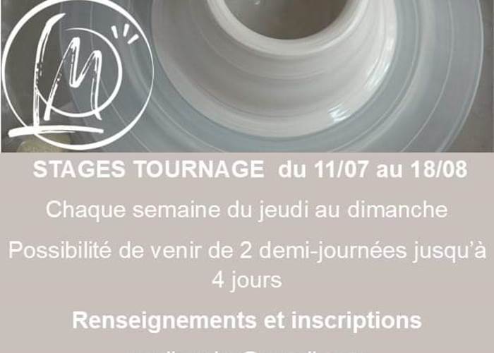 Tournage céramique en Luberon été 2024