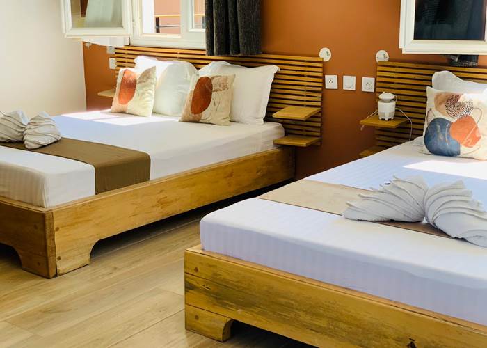 Grand studio - 2 Lits doubles