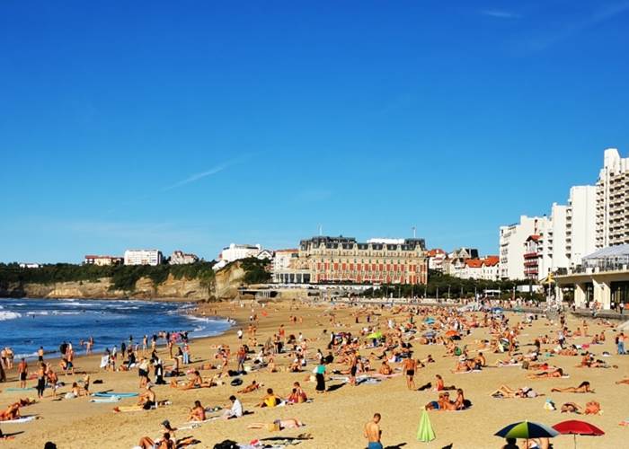 OCEAN 7 à la Grande Plage de Biarritz