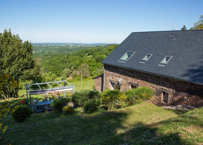 Jardin et terrasse de la Grande Ourse