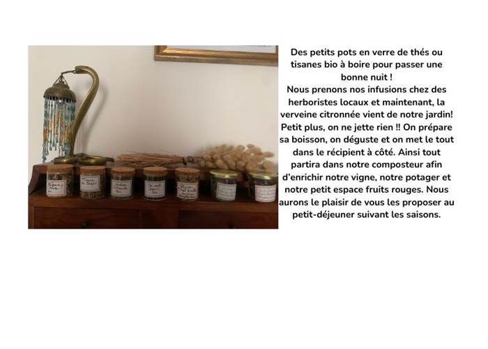 Infusions et thés compostables