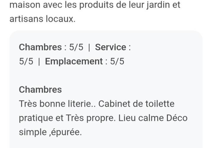 Les avis de nos hôtes 😍