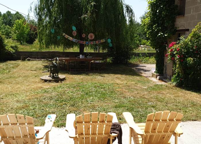 Terrasse et jardin