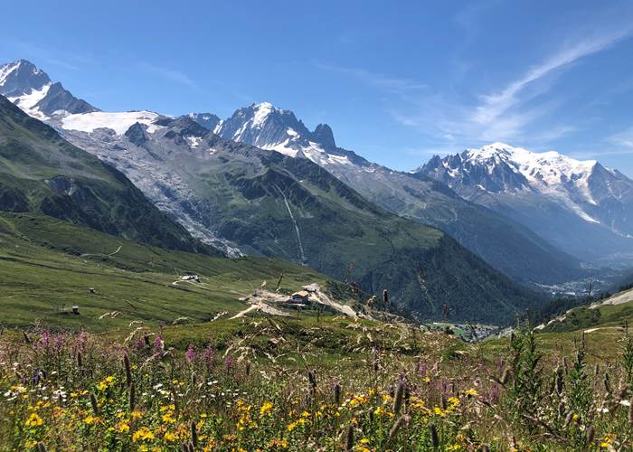 Chamonix Mont Blanc valley