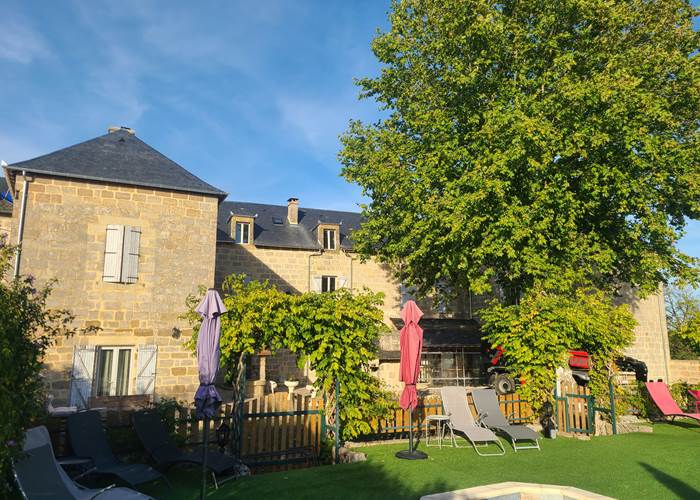 Vue depuis la piscine