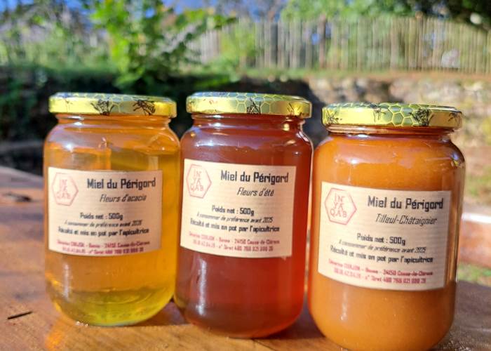 Nos miels du Périgord INYAQAB Dordogne