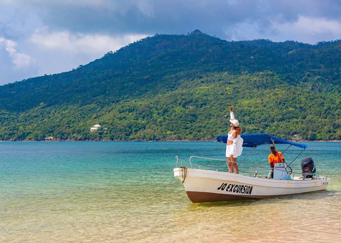 Excursion en bateau autour du Rofia Lodge Nosy Be