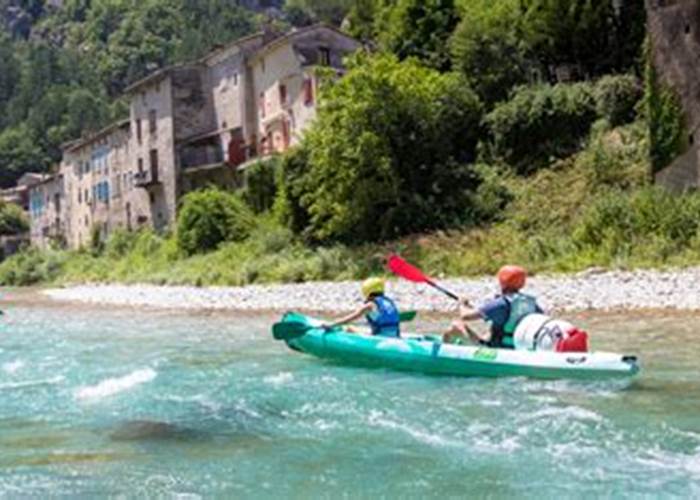 canoé sur la Drôme