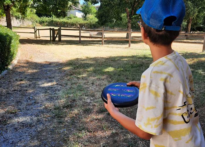 Discgolf en Colonie de vacances