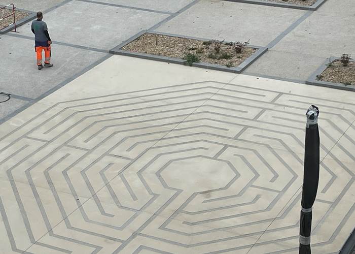 Le labyrinthe d'Amiens