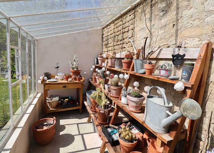 Serre de notre jardin
