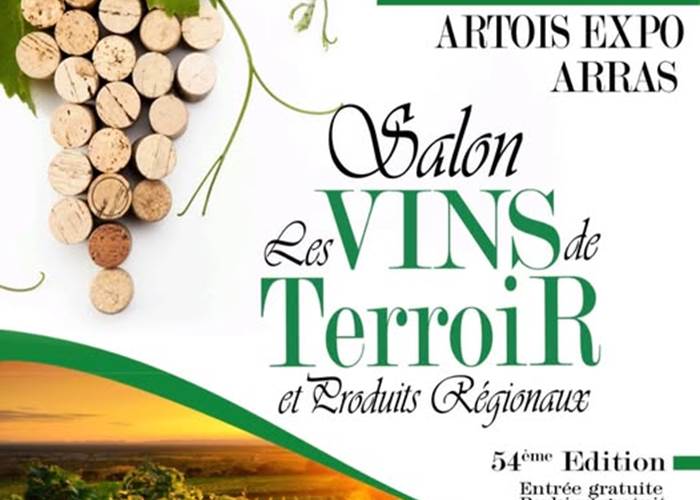Arras salon des vins de terroir avril 2025