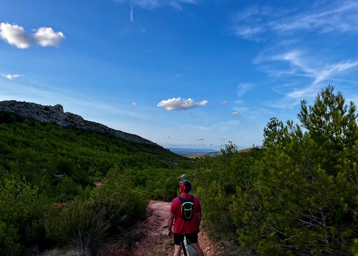 balade à VTT électrique depuis les Gites Corbières