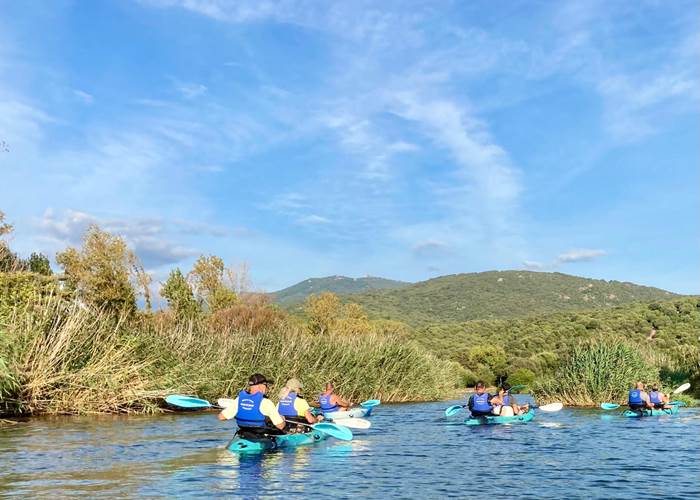 Abbartello kayak Taravo septembre 2024 en Corse