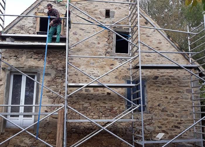 réparation des murs